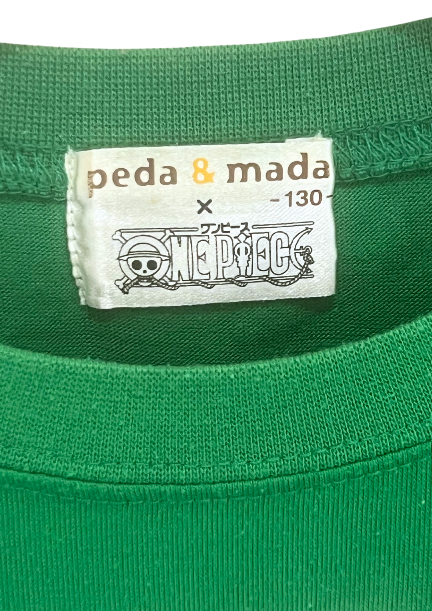 2010s One Piece x Pedo & mada ‘Zoro with Gun’ Baby Tee