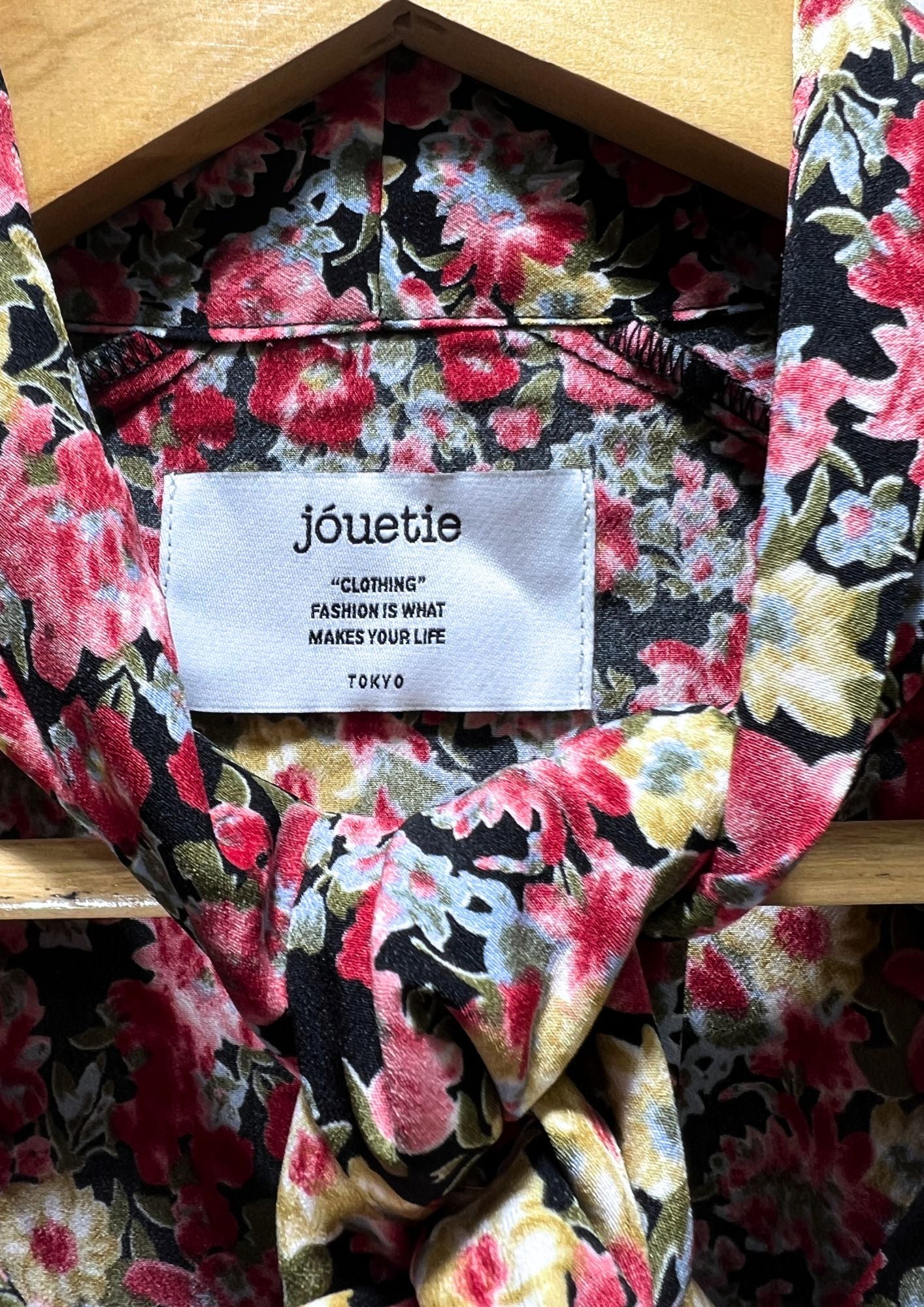 jouetie Japanese Brand Bowtie Vintage Style Shirts (Ladies M)