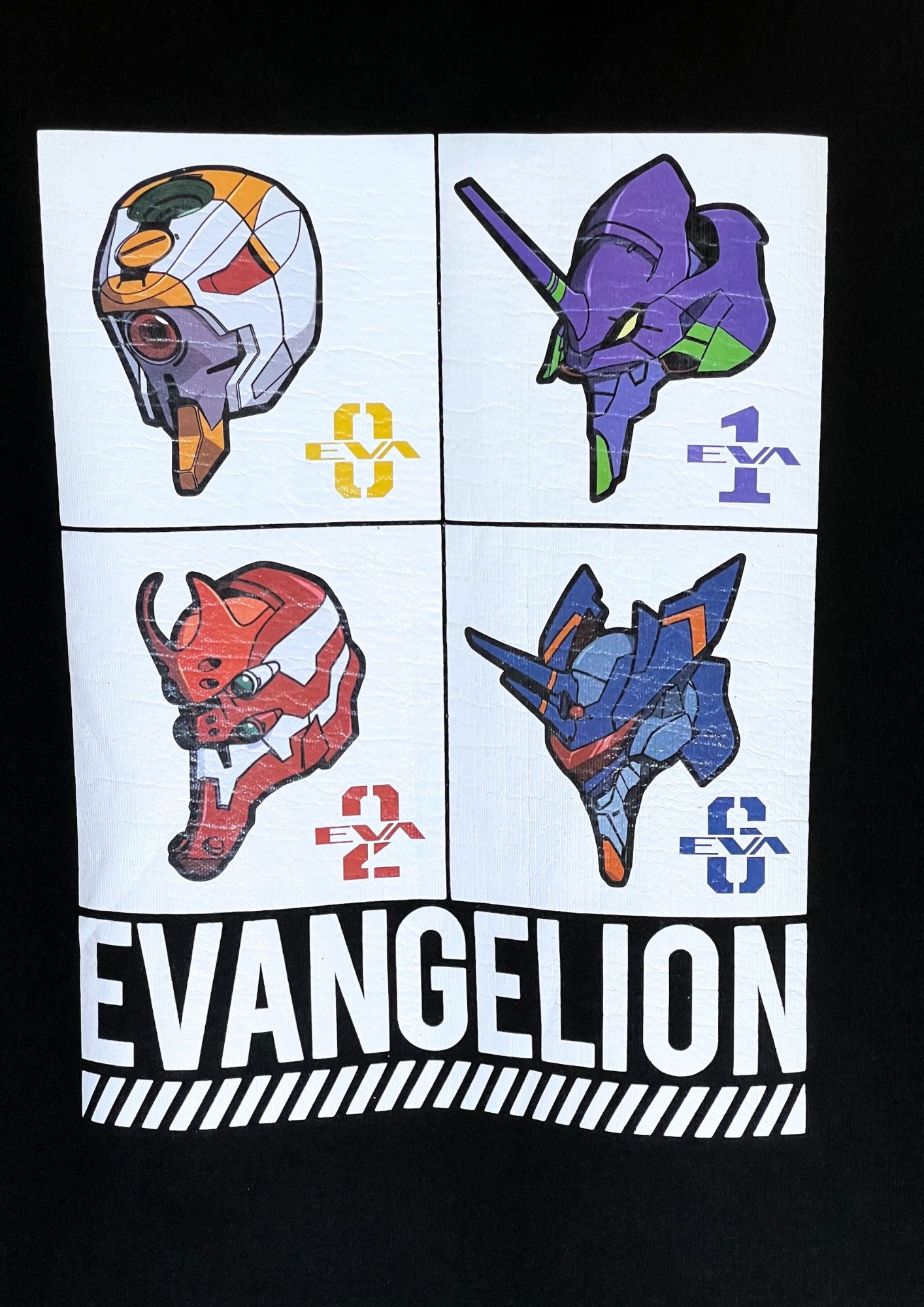 Neon Genesis Evangelion ‘EVA Types’ Hoodie (L)
