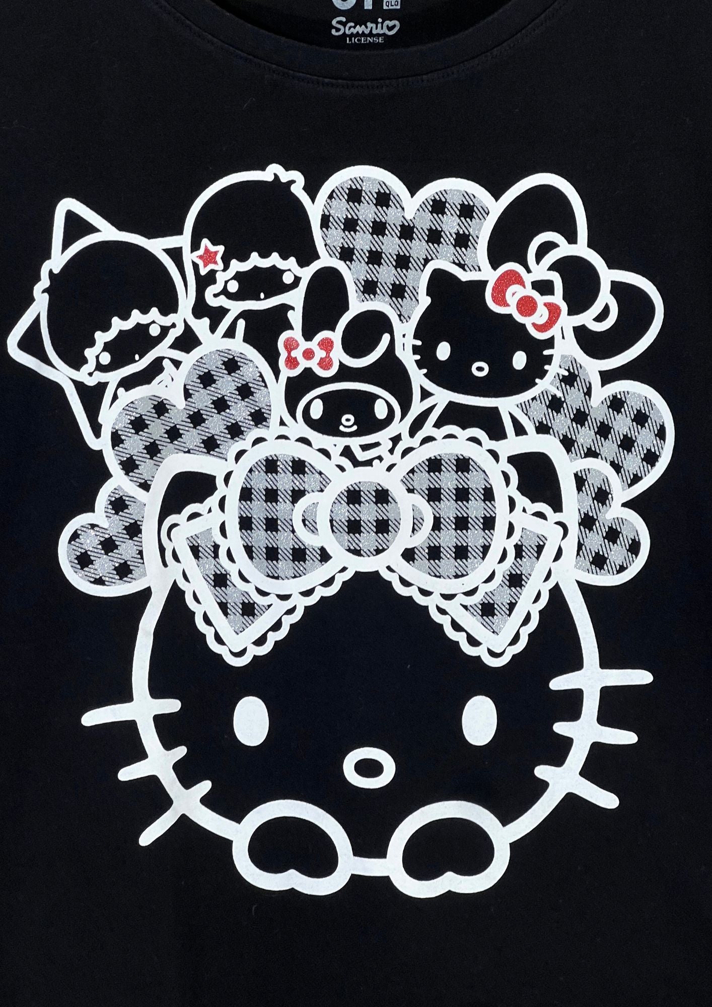2014 Sanrio Hello Kitty x UT 'Hello Kitty & Friends’ Boxy T-shirt (Ladies M)
