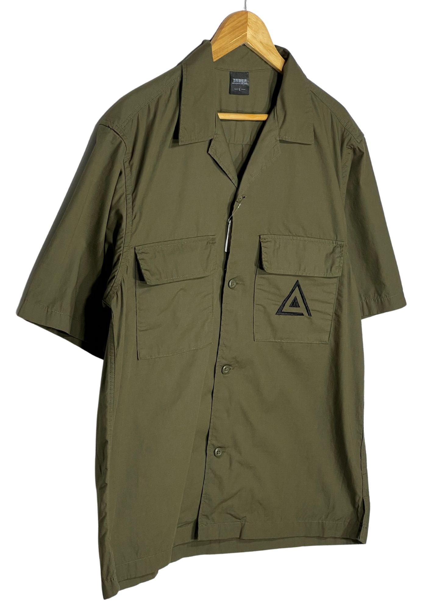2020 Ghost in the Shell x GU Embroidered Military S/S Shirts