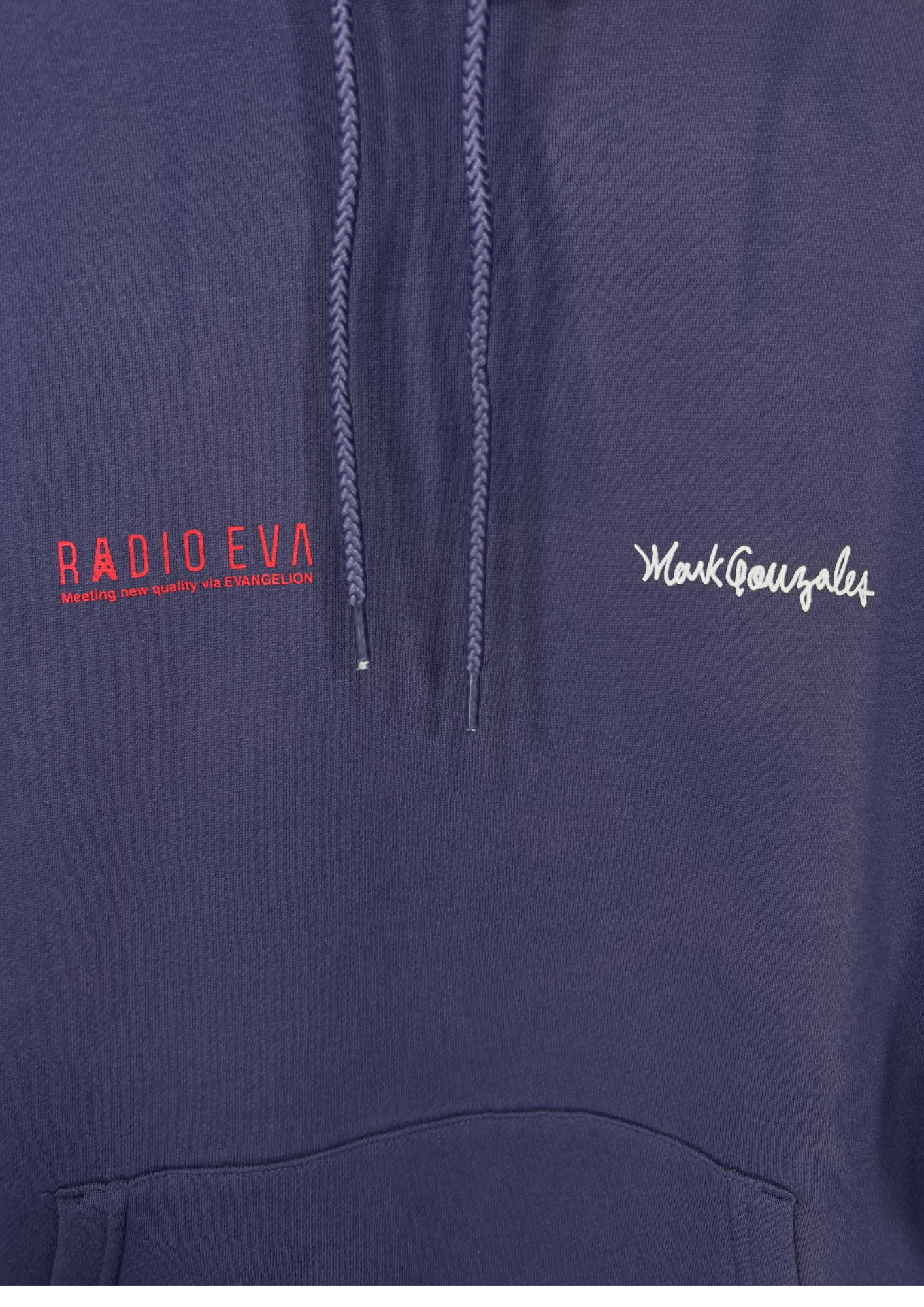Neon Genesis Evangelion x Mark Gonzales x RADIO EVA Kaworu Hoodie