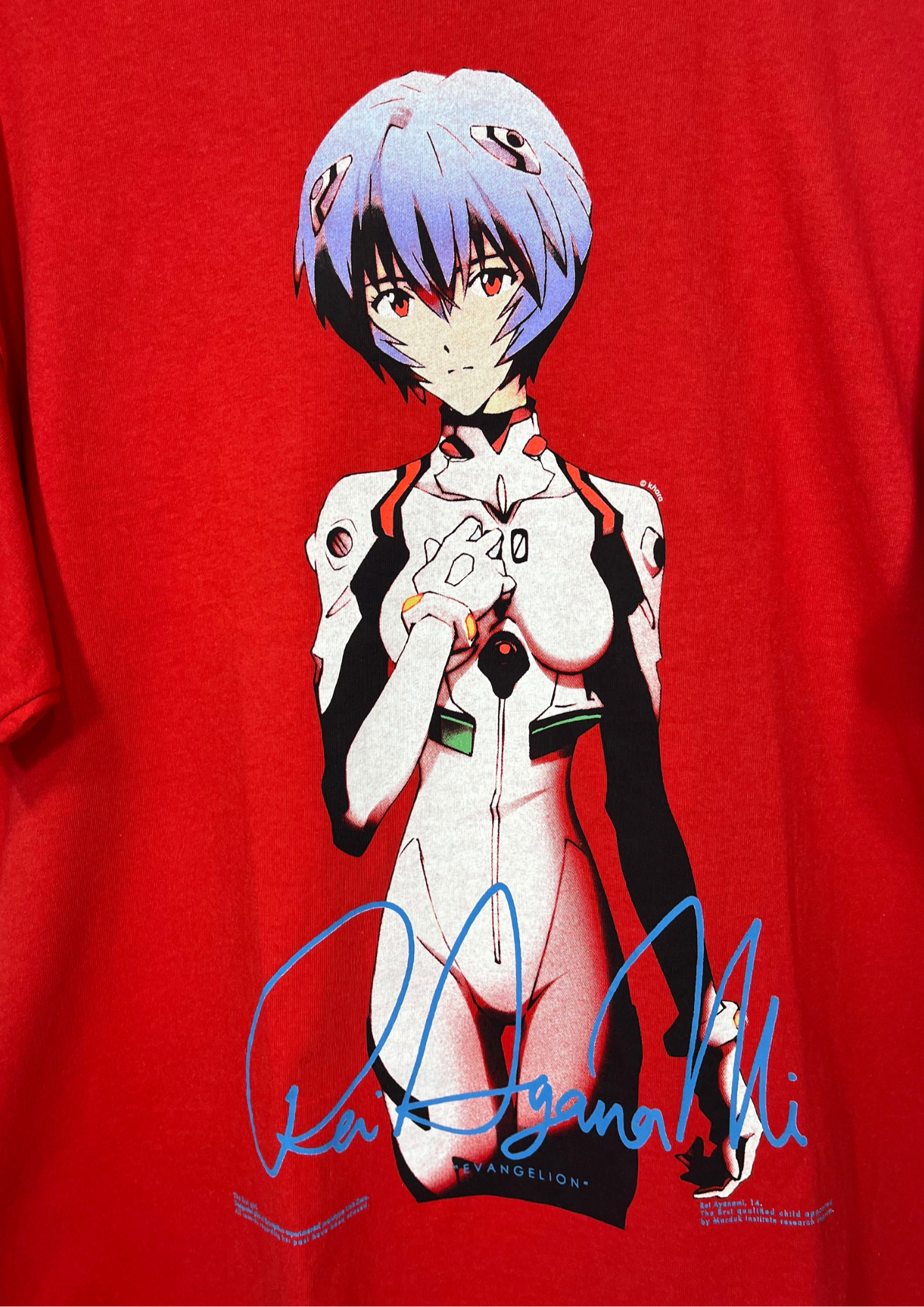 Neon Genesis Evangelion x Flagstaff Rei Ayanami T-shirt