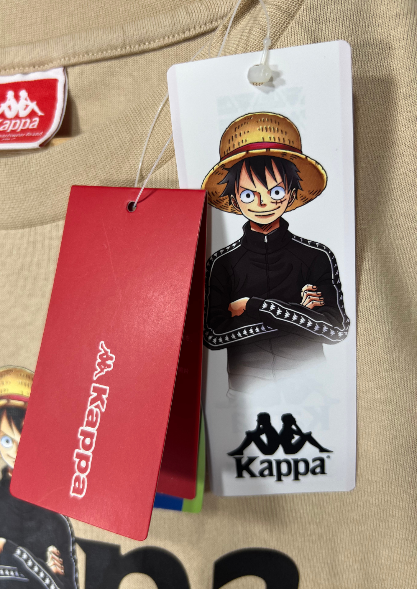 2020 One Piece x Kappa Luffy T-shirt