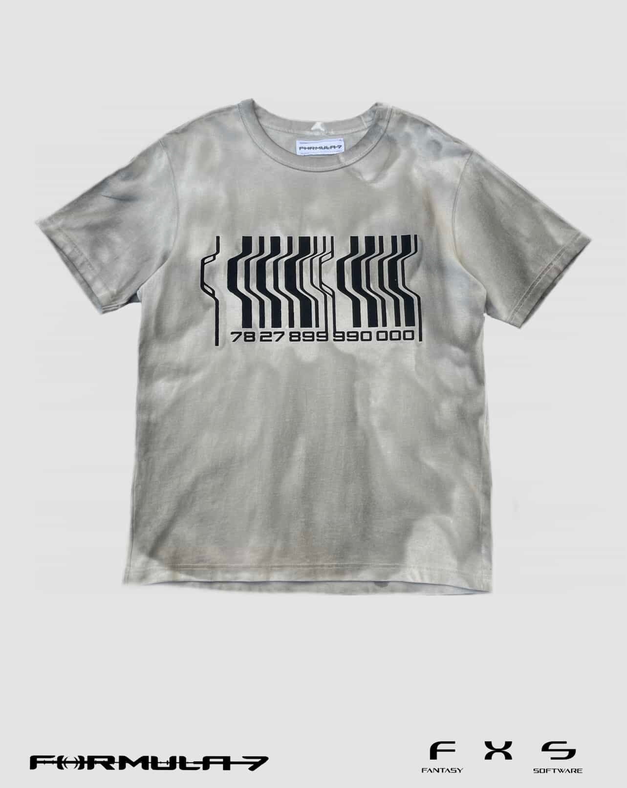 FORMULA-7 990 BARCODE TEE (Mens S) Custom 1/1