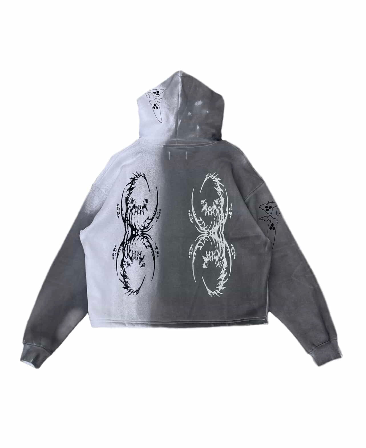 FORMULA-7 ULTRA EMBRYO HALF TONE HOODIE (M Cropped) Custom 1/1