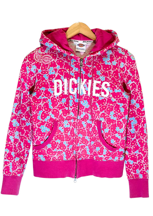 2015 Hello Kitty x Dickies 'Camo Kitty' Zip Up Hoodie (Ladies S)