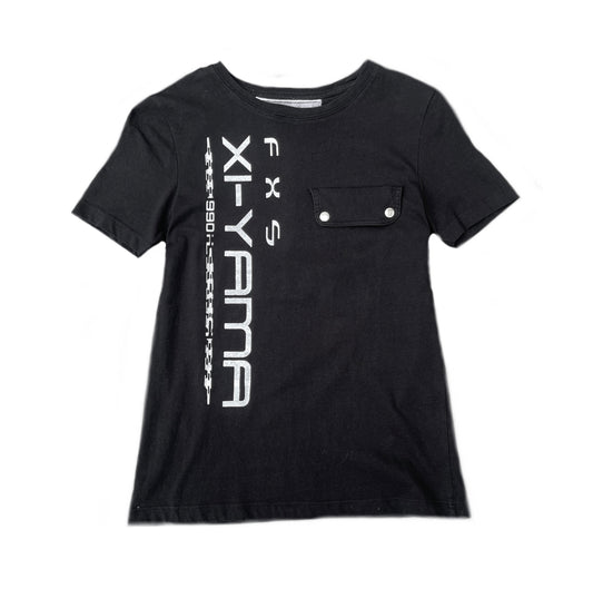 FORMULA-7 FXS BLACK XI-YAMA DROP POCKET TEE (S/M) 1/1