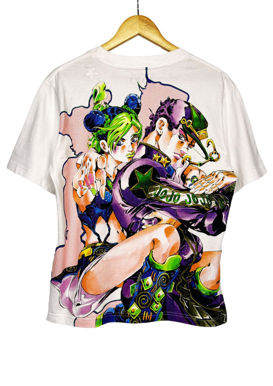 Jojo's Bizarre Adventure Stone Ocean x Hirohiko Araki Jojo Exhibition Jotaro and Jolyne T-shirt