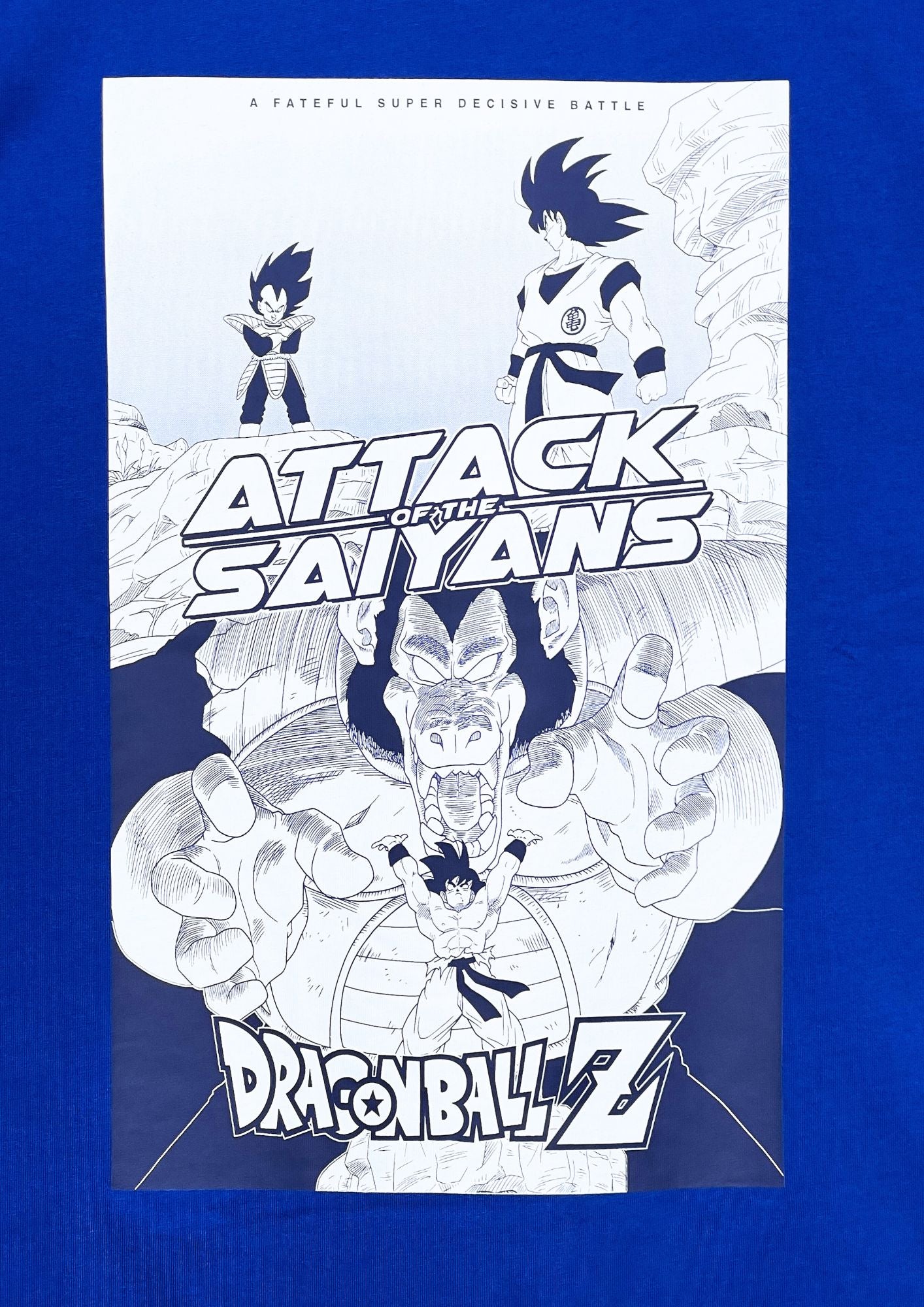 2023 Dragon Ball Z x UT Attack of the Saiyans T-shirt