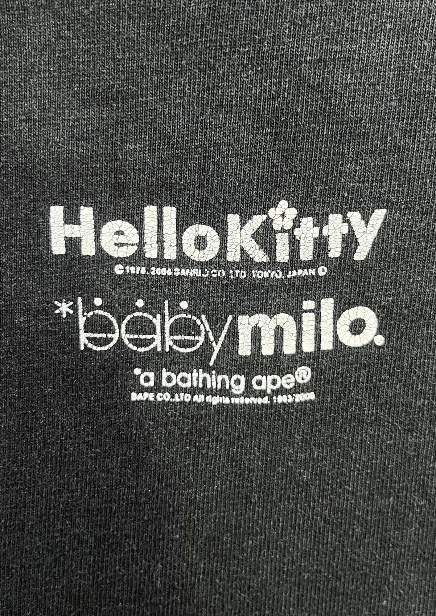 2006 Hello Kitty x A Bathing Ape Baby Milo T-shirt