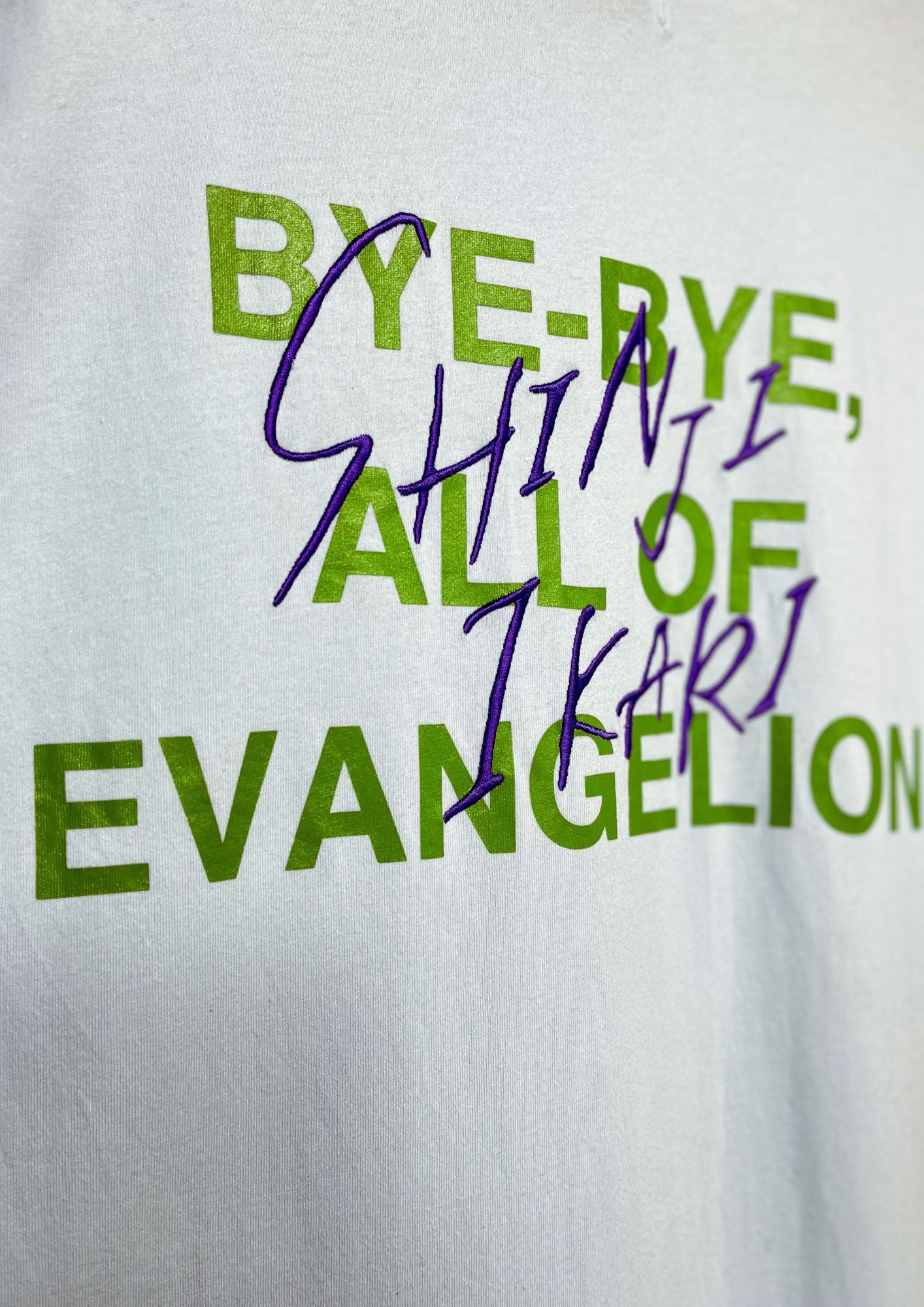 Neon Genesis Evangelion x Jouetie Bye Bye All Shinji T-shirt