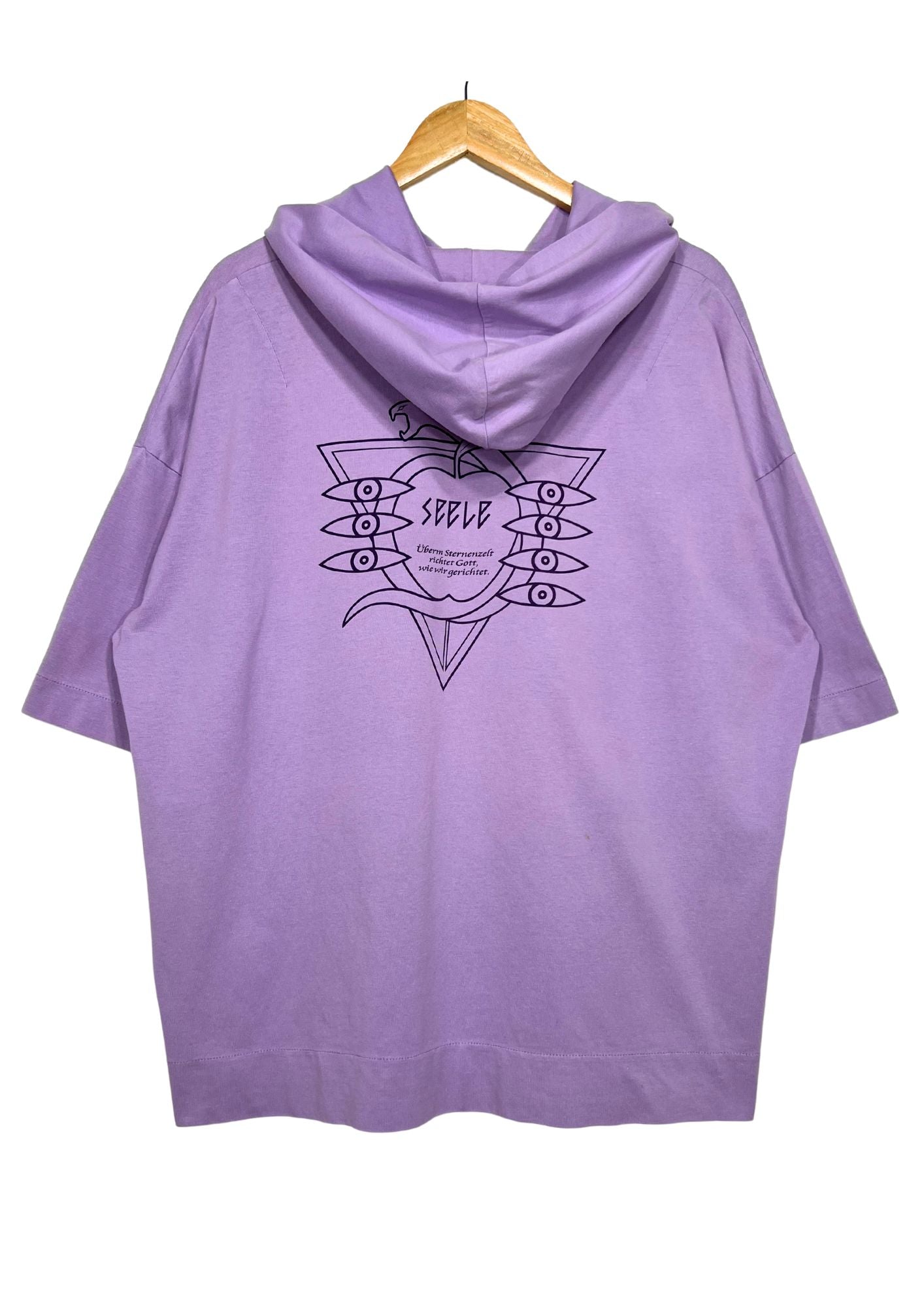 2018 Neon Genesis Evangelion  x GU Seele Logo Hoodie T-shirt