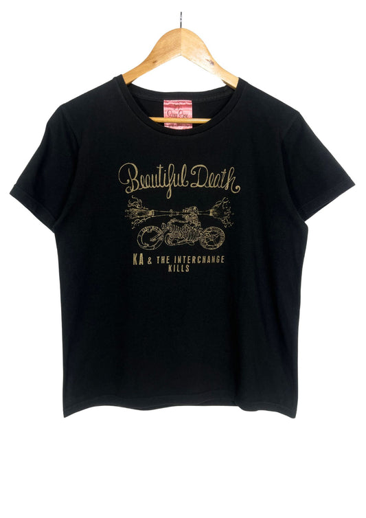 2016 KENICHI ASAI & THE INTERCHANGE KILLS 'Beautiful Death' Japanese Band T-shirt