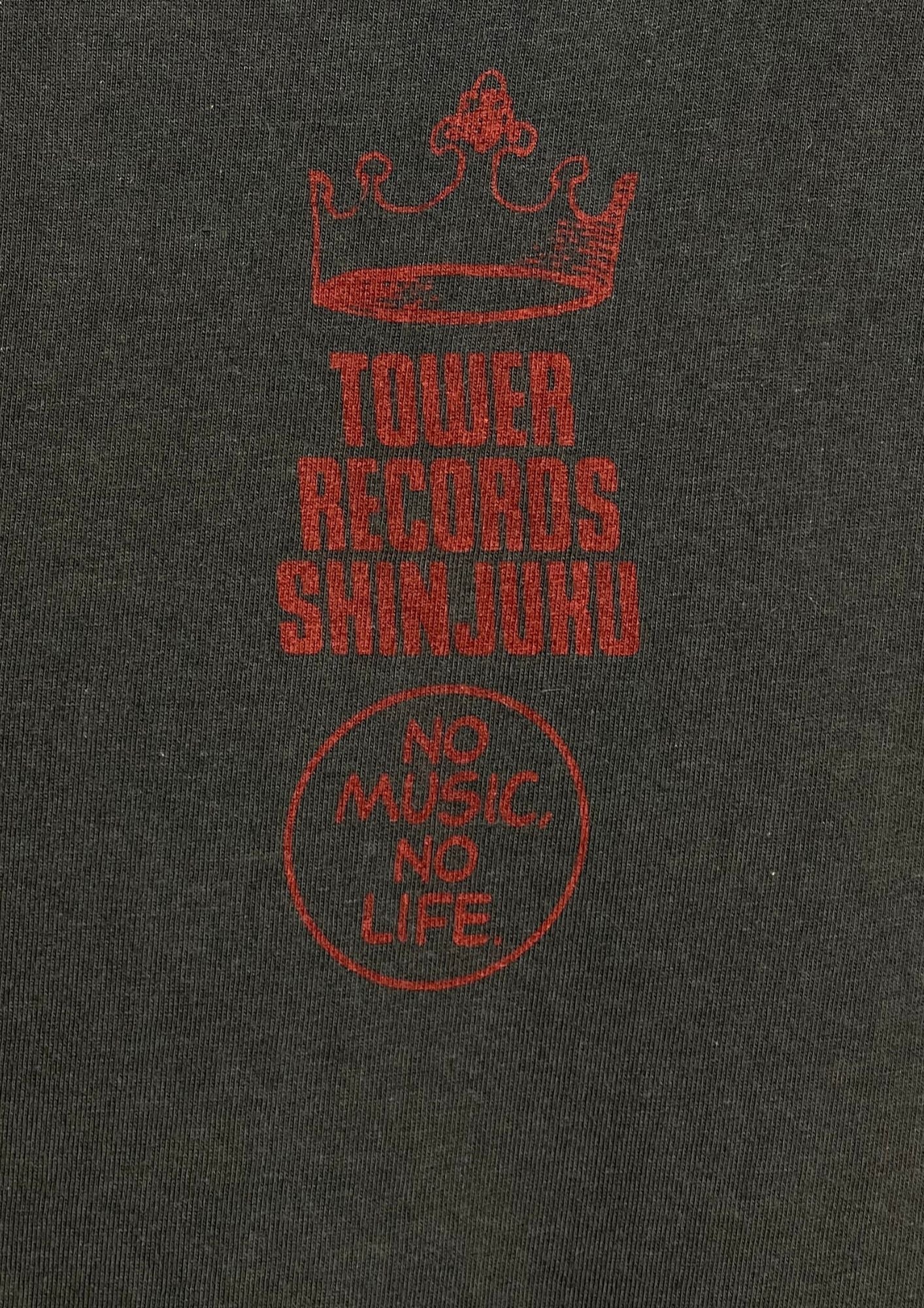 2013 SHEENA RINGO Tower Records 'No Music No Life' Japanese Band Baby Tee