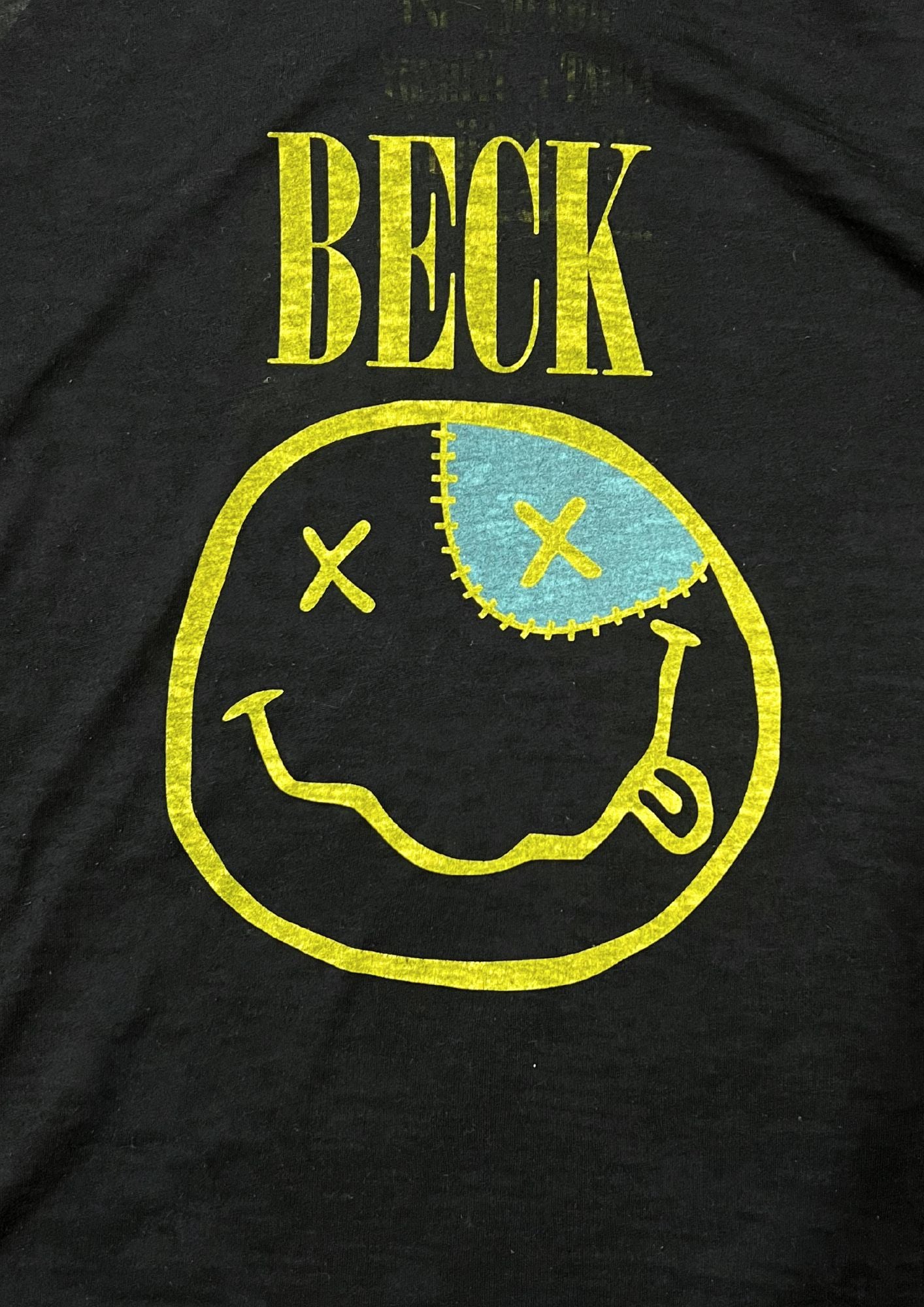 2010 Beck 'Nirvana Smily' Raglan Shirts (S)