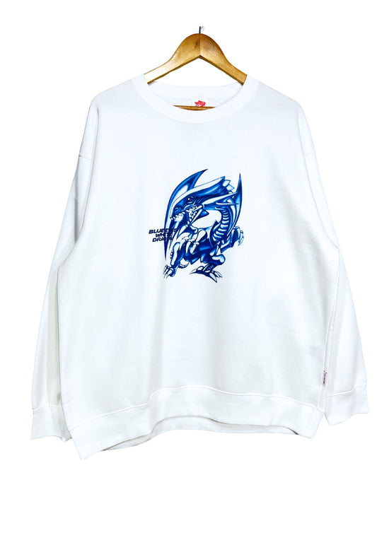 2023 Yu-Gi-Oh! x GU 25th Anniversary Blue Eyes White Dragon Sweatshirt