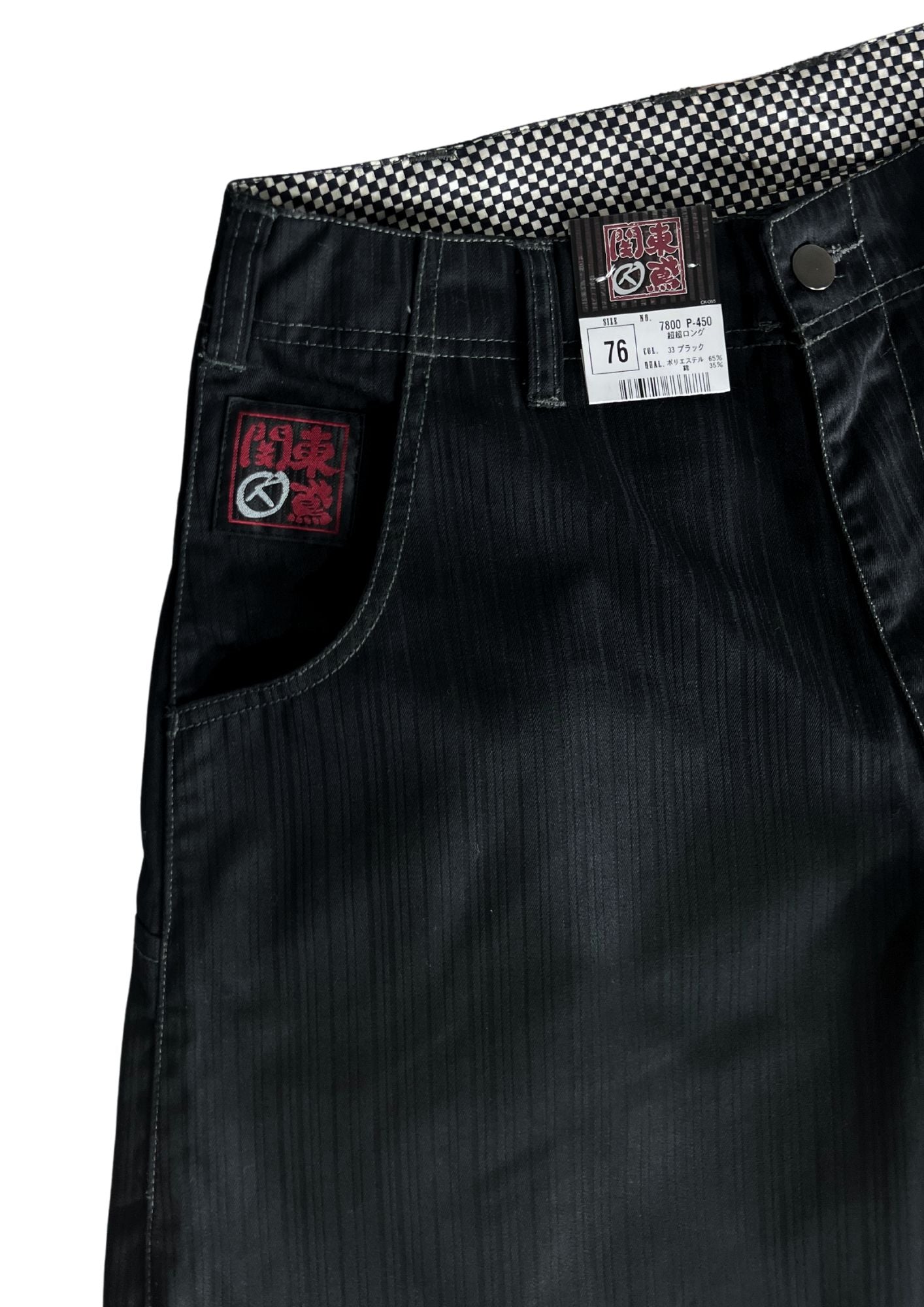 2010s KANTOBI Japanese Tobishokozu Baggy Pants (30")