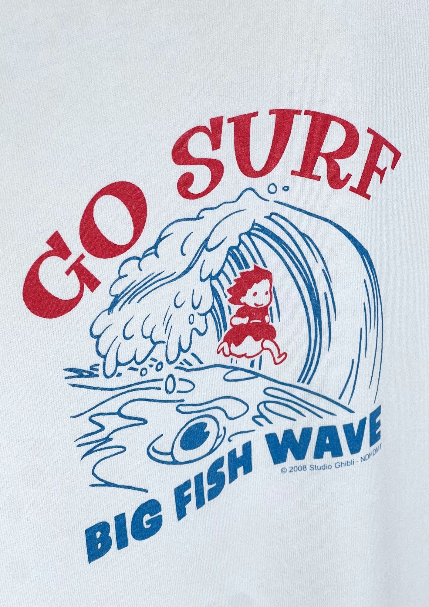 Studio Ghibli Pony x GBL Big Fish Wave T-shirt