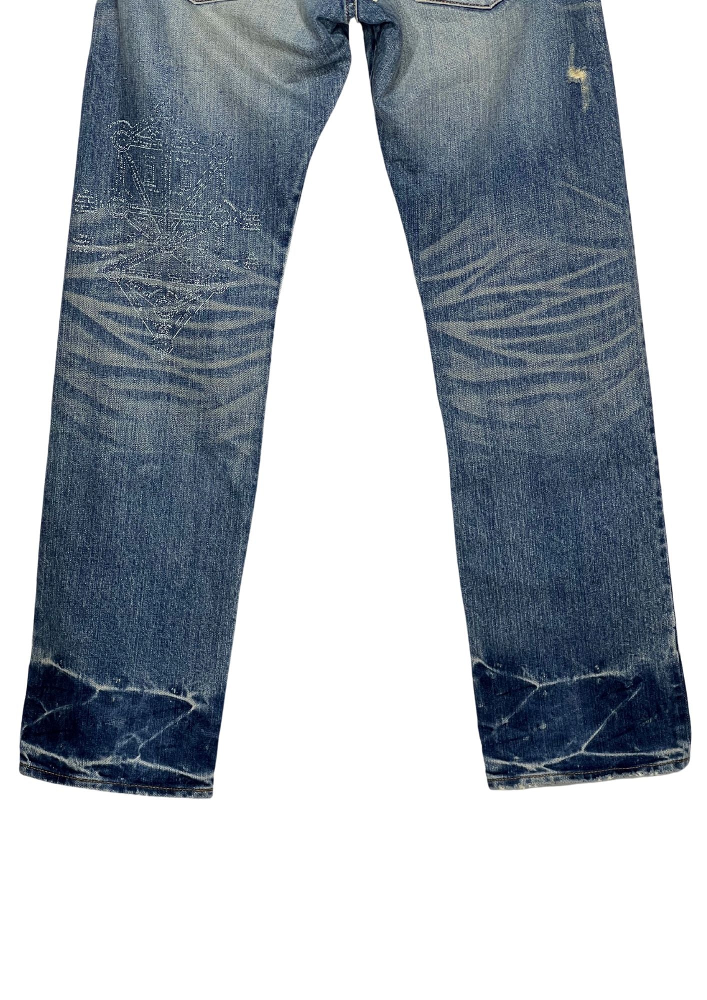 2007 Neon Genesis Evangelion x COSPA Lilith Denim Jeans