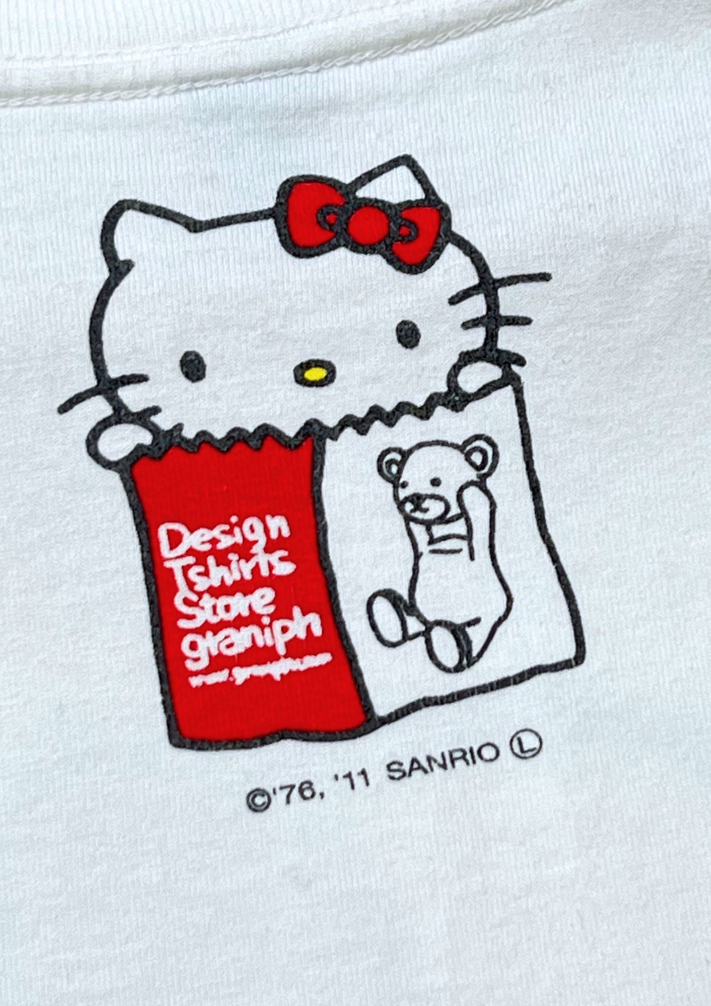 2010 Hello Kitty x graniph 'Kitty Bear' T-shirt (S)