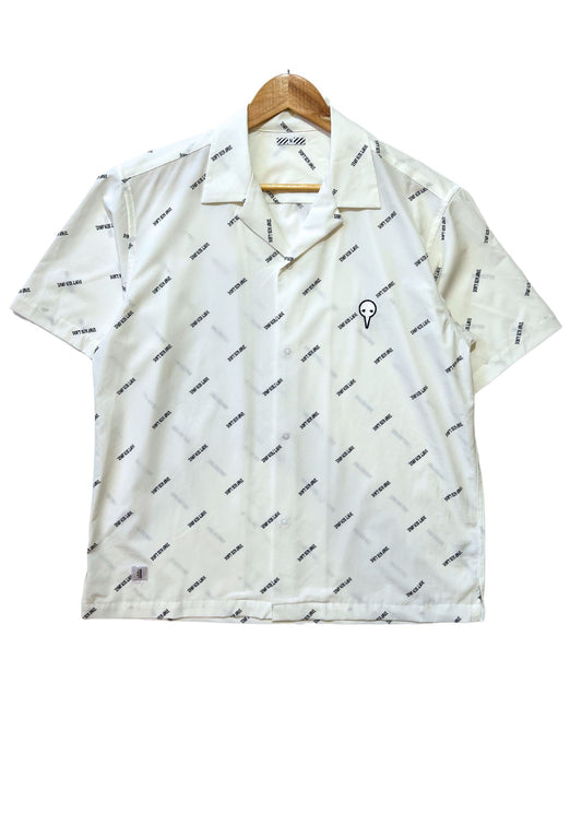 2020 Neon Genesis Evangelion x GU 'Don't Run Away' Button Up Shirt (M)