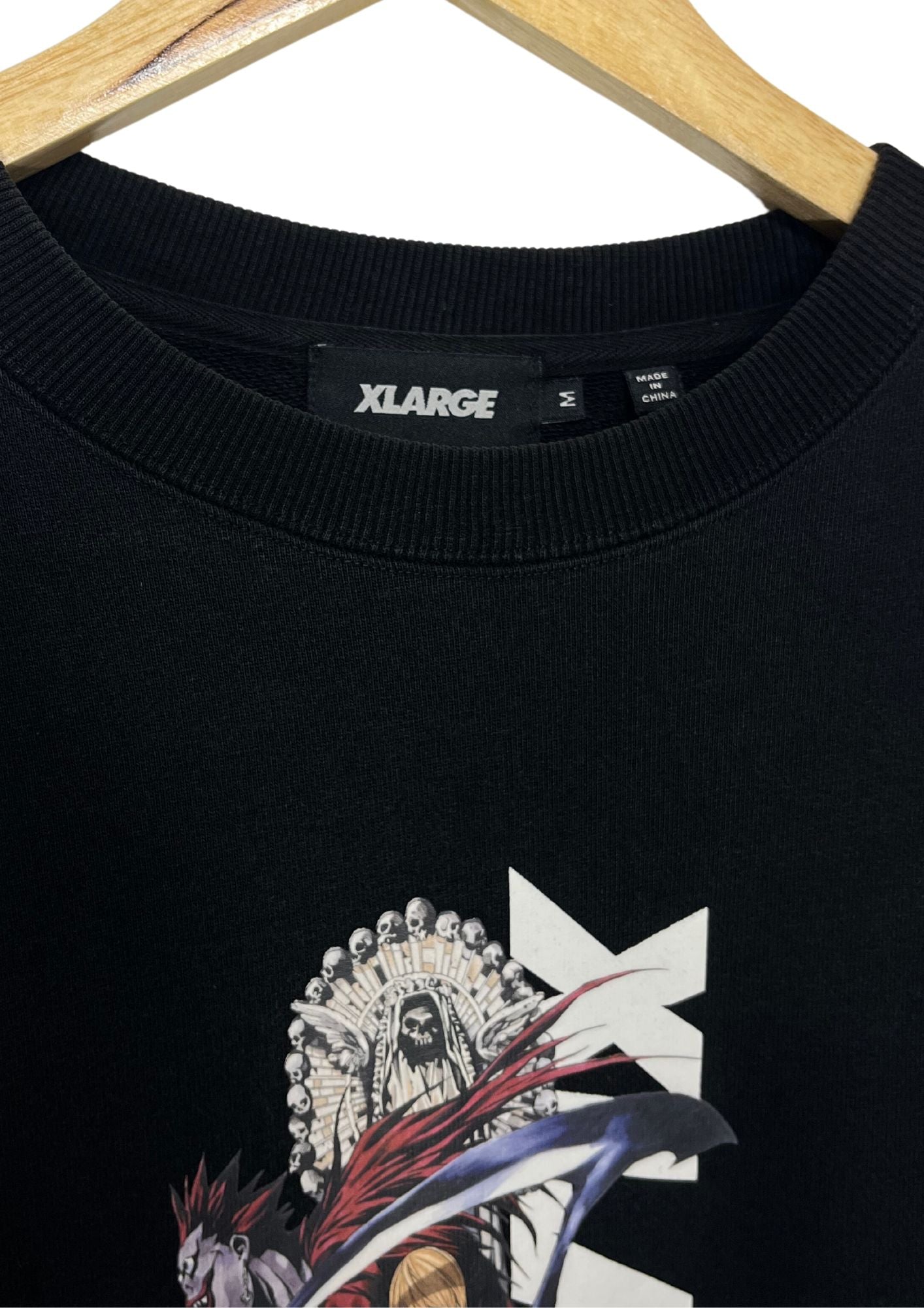Death Note x X-Large Kira and Ryuk Sweatshirt