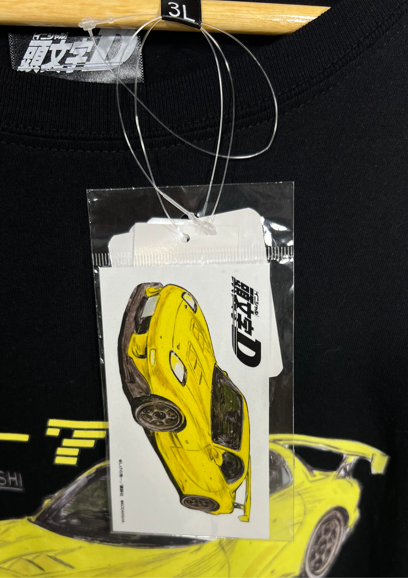 Initial D x AVAIL FD3S RX-7 T-shirt