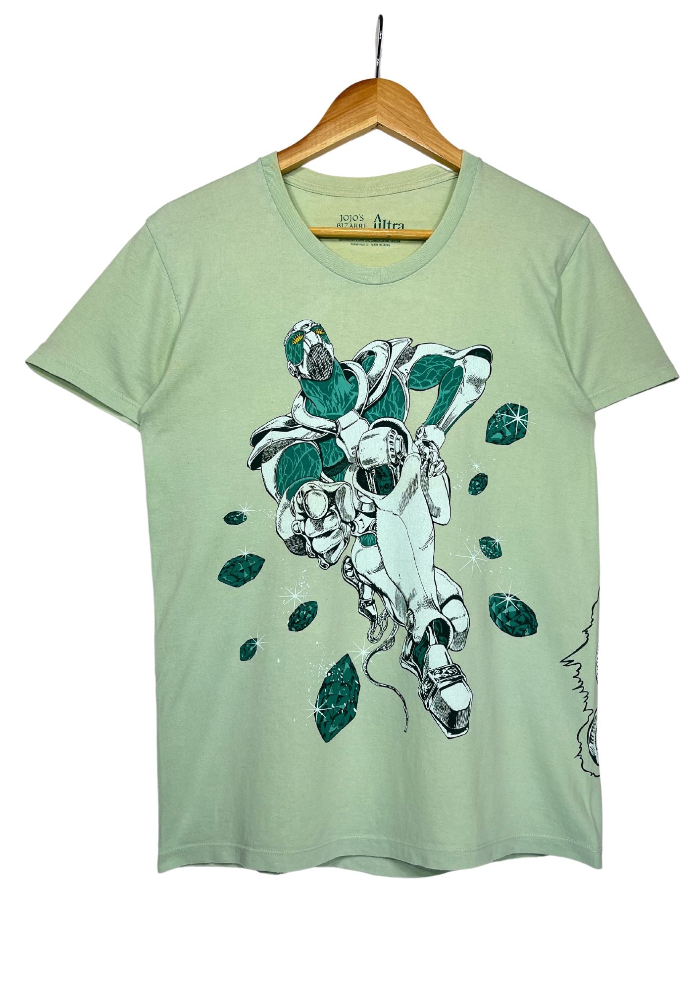 2011 Jojo's Bizarre Adventure x Ultra Violence Hierophant Green T-shirt