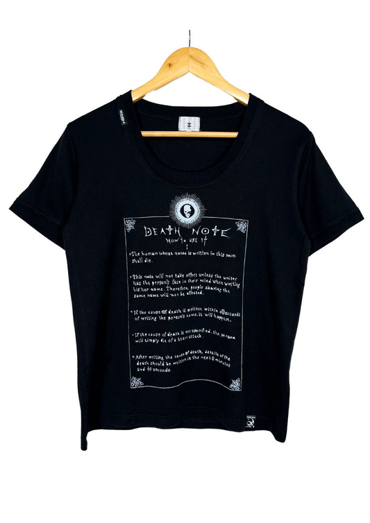 2010s Death Note X TK Takeo Kikuchi Death Note Rules T-shirt