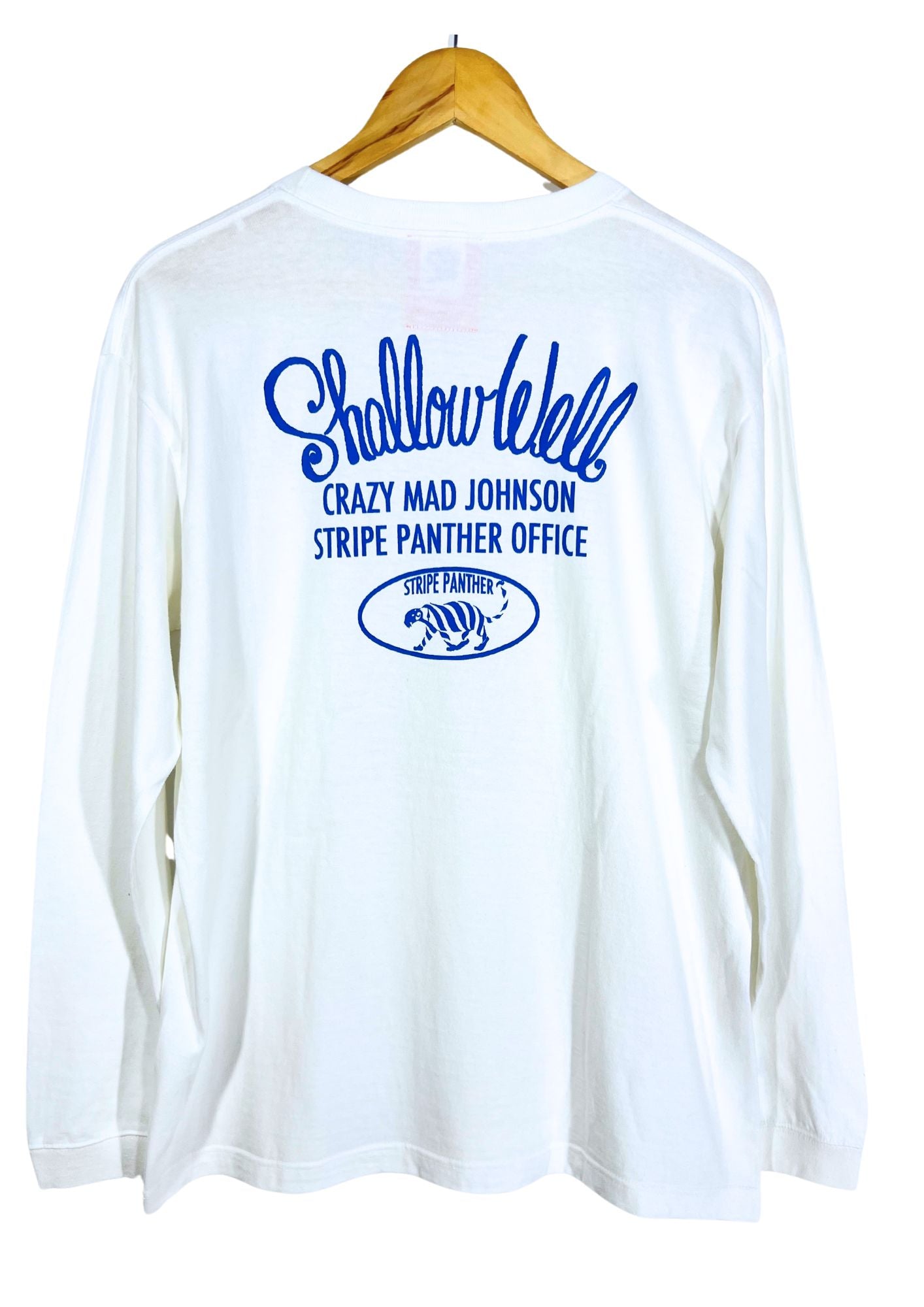 2000s Vintage Japanese Band THE SHERBETS 'Michelle' L/S Shirts (M-L)