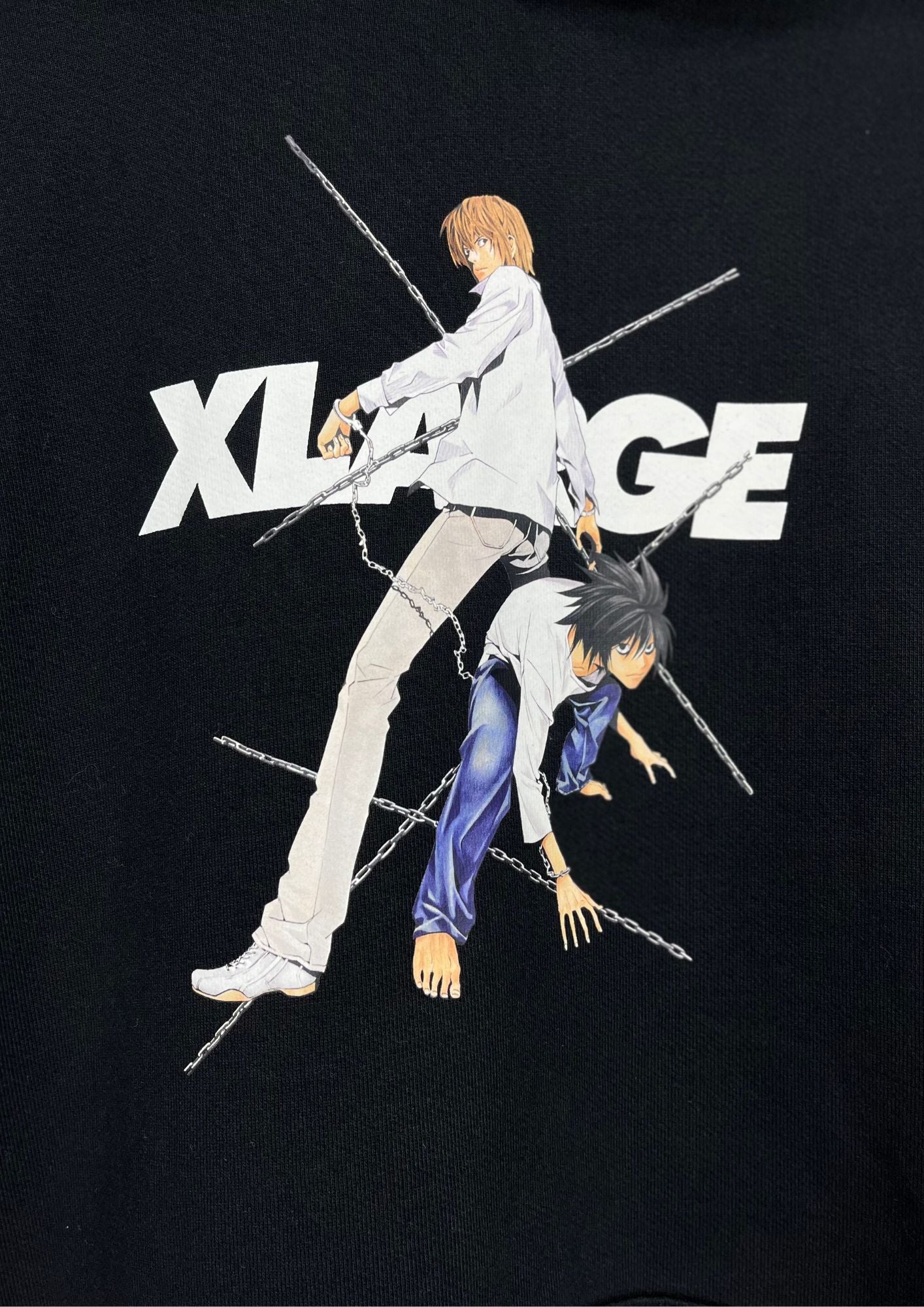 Death Note x X-Large Kira and L Hoodie