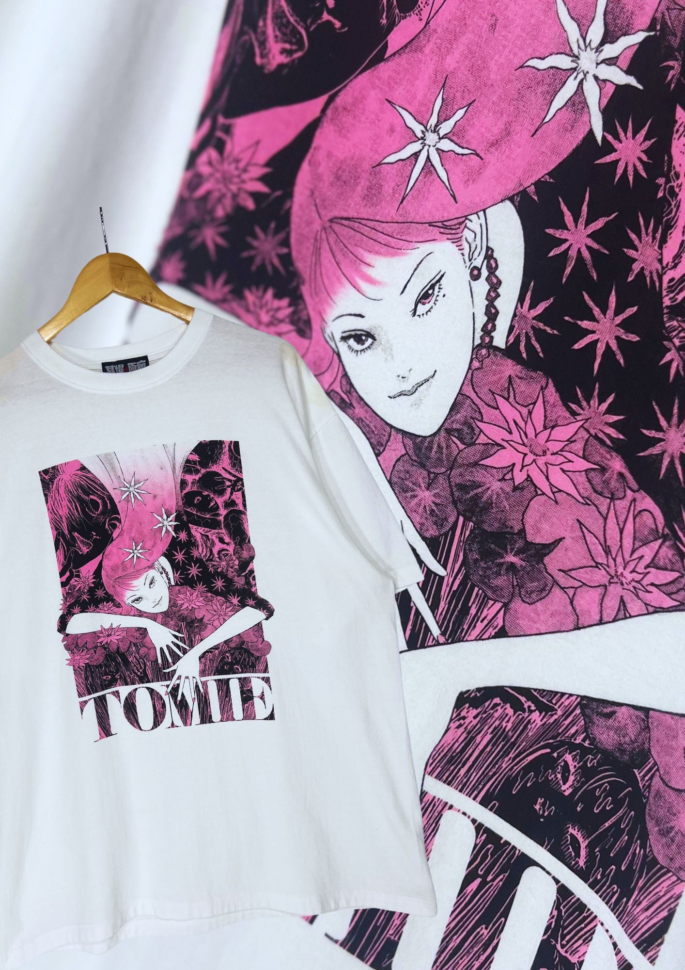 2023 Junji Ito 'Tomie' x Hakabagarou Tomie T-shirt