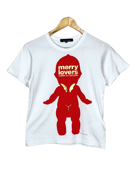 2004 COMME des GARÇONS Merry Lovers Kewpie T-shirt