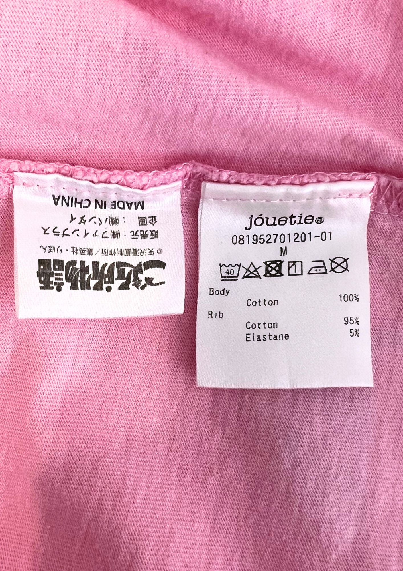 2019 Neighborhood Story Ai Yazawa x Jouetie Mikako Long Sleeve Shirts
