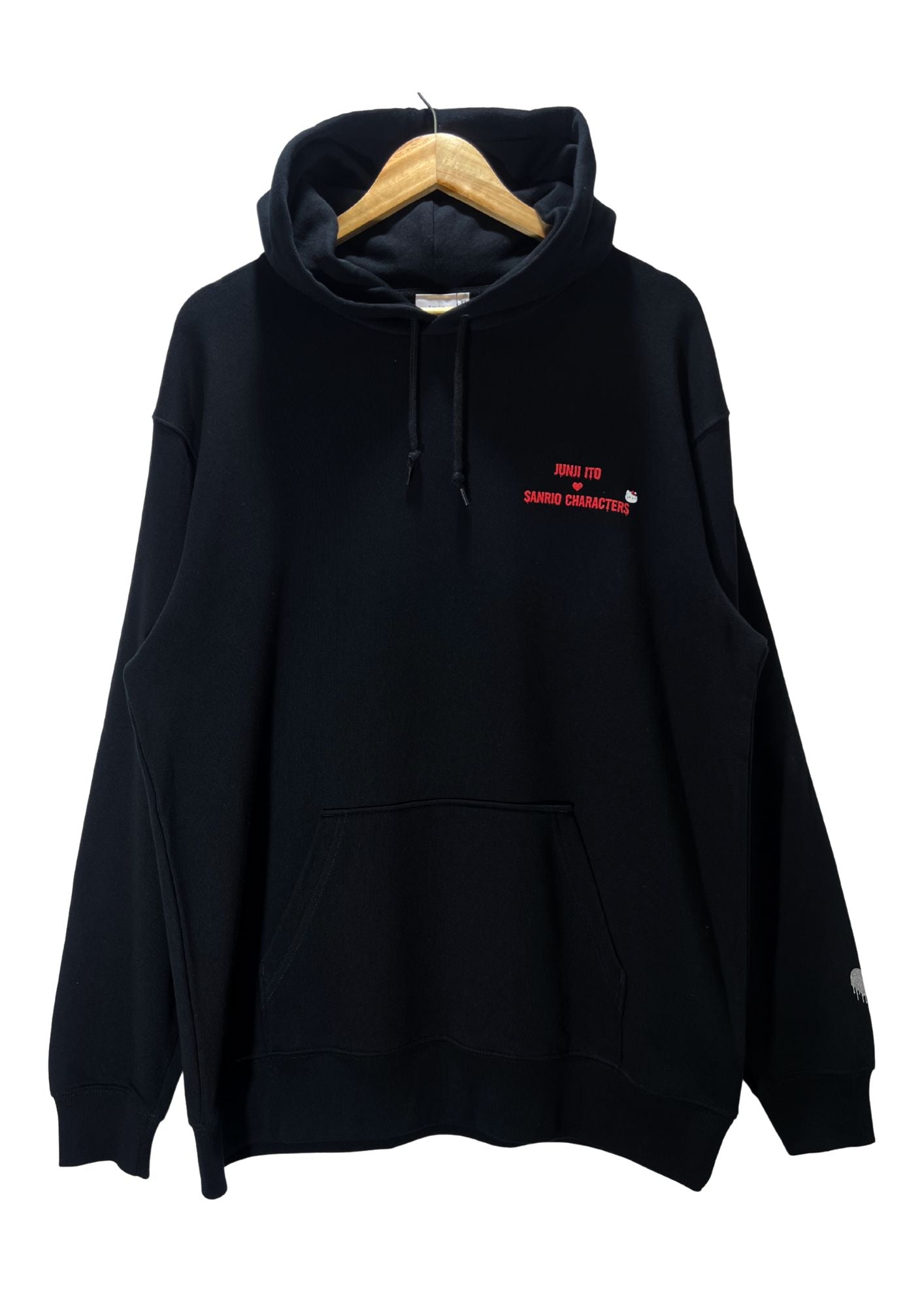 2024 Junji Ito x Sanrio Characters 'Tomie & Hello Kitty' Limited Collaboration Hoodie (XL)