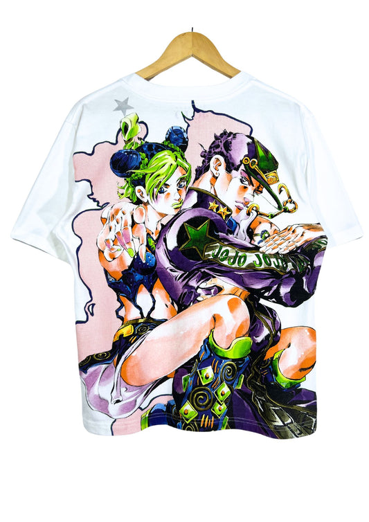 2017 Jojo's Bizarre Adventure x Hirohiko Araki Jojo Exhibition Limited 'Jotaro and Jolyne' T-shirt