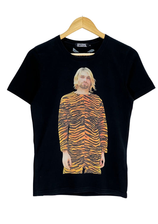 2007 HYSTERIC GLAMOUR x Kurt Cobain Pick Me, Yeah! 'Tiger?' T-shirt (S)