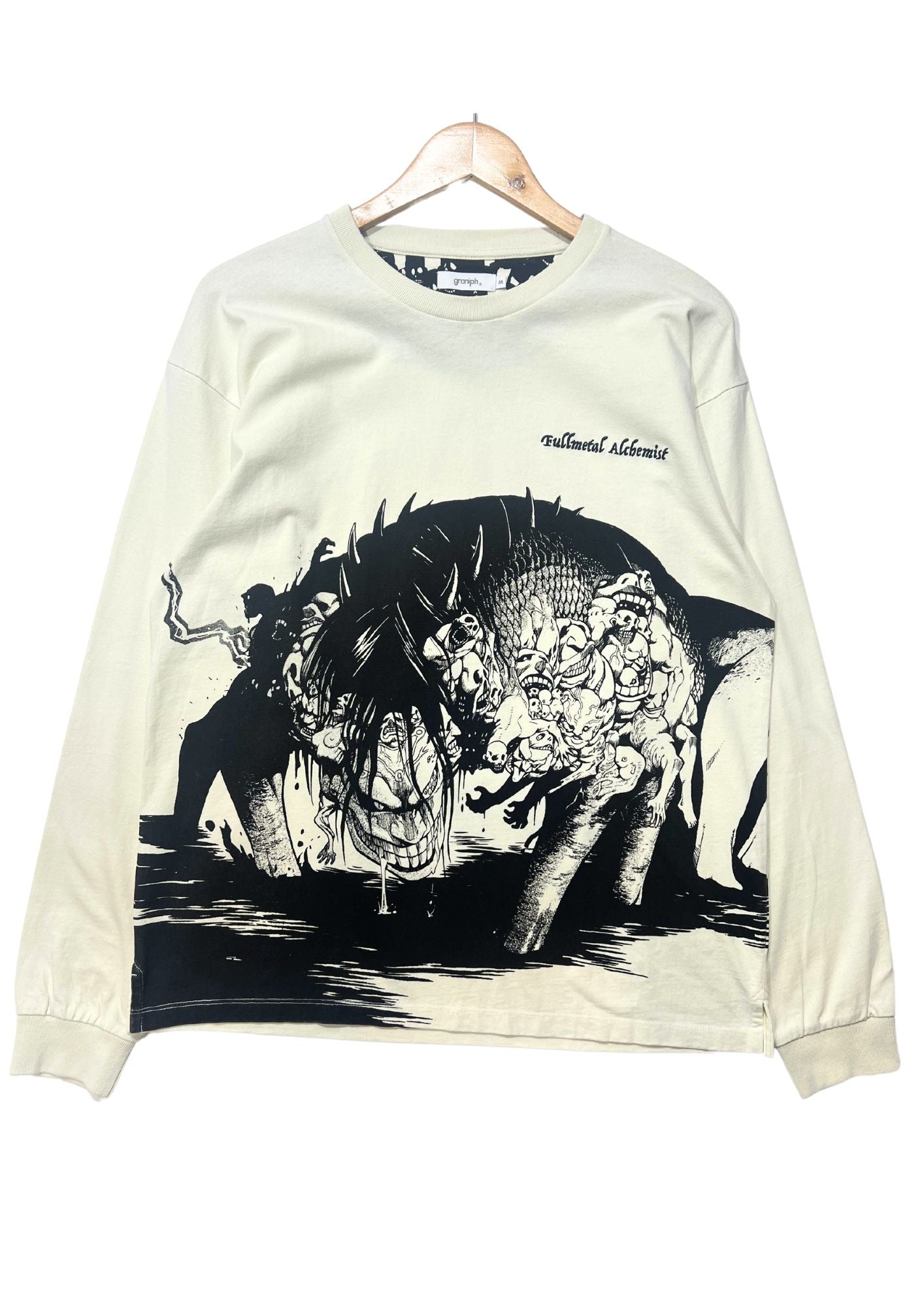 2023 Full Metal Alchemist x graniph 'Envy' L/S Shirts (M)