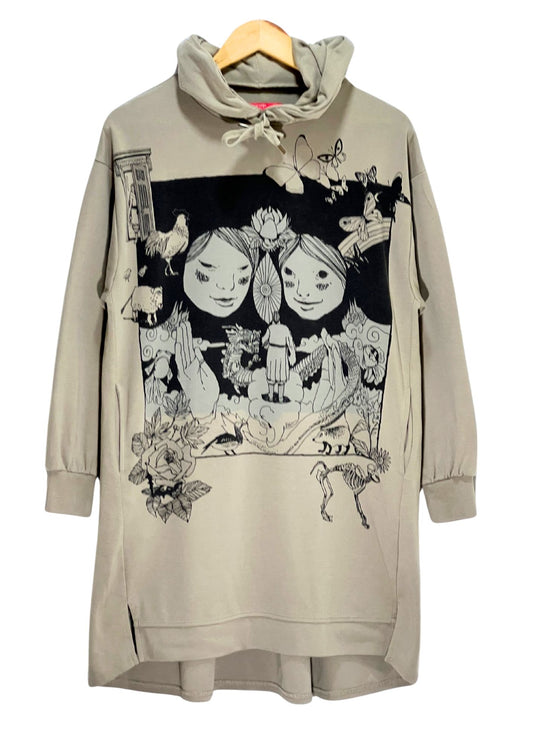 Taiyo Matsumoto x graniph 'No.5' Dress Hoodies (Ladies M)