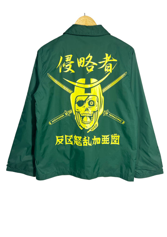 PUNK DRUNKERS 'Skull Samurai ' Coach Jacket