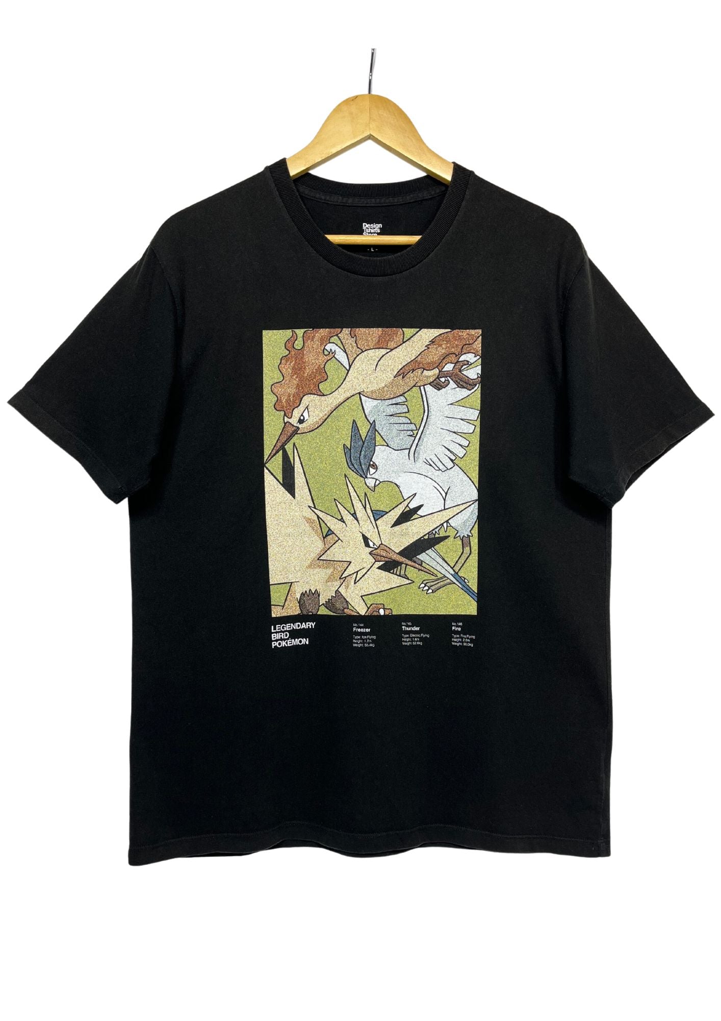 Pokemon x Graniph Legendary Bird Pokemon T-shirt