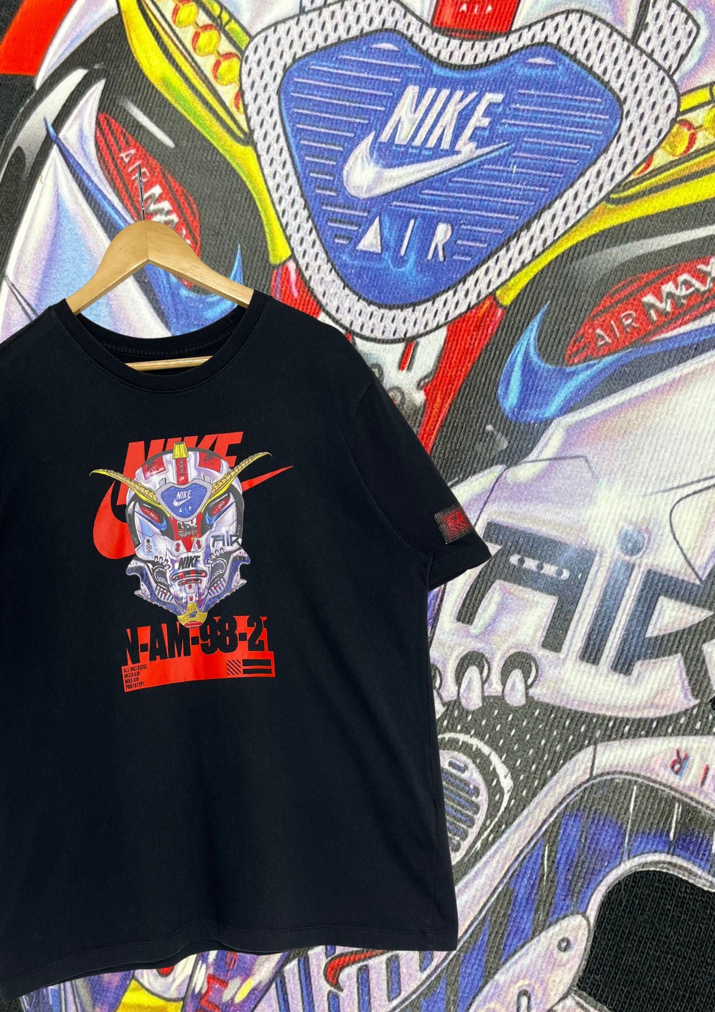 Mobile Suit Gundam x Nike Air Gundam Face T-shirt