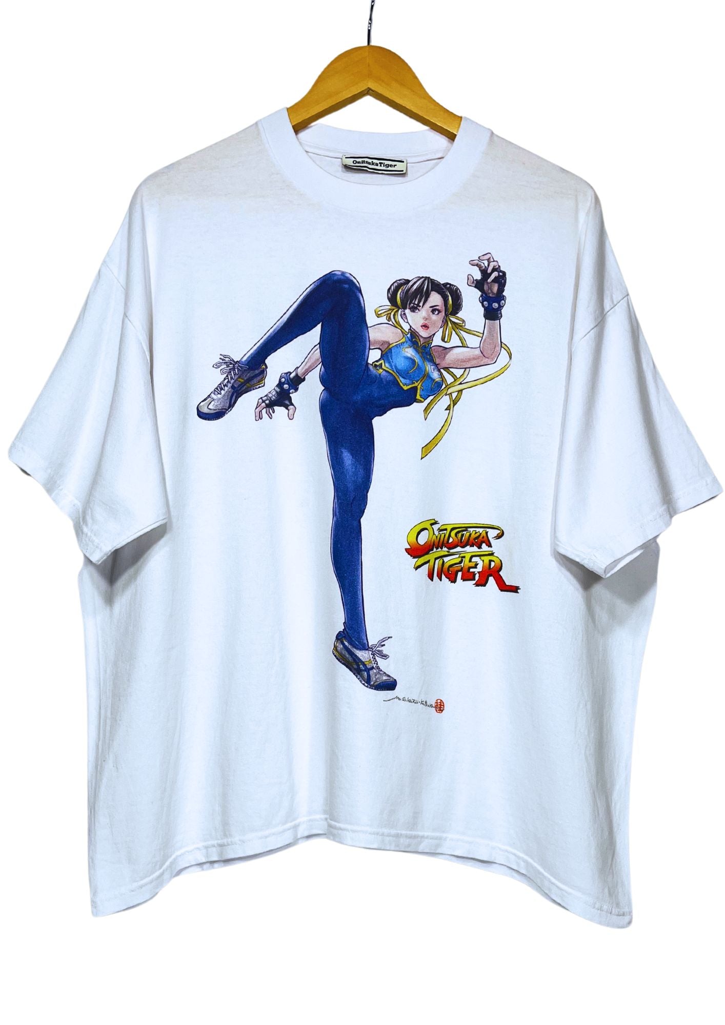 2019 Street Fighter x Onitsuka Tiger Chun Li T-shirt