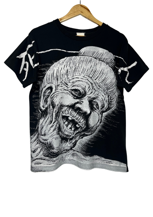 Man ☆ Gataro x Shinchosha Tsumi to Batsu Dead Baba T-shirt