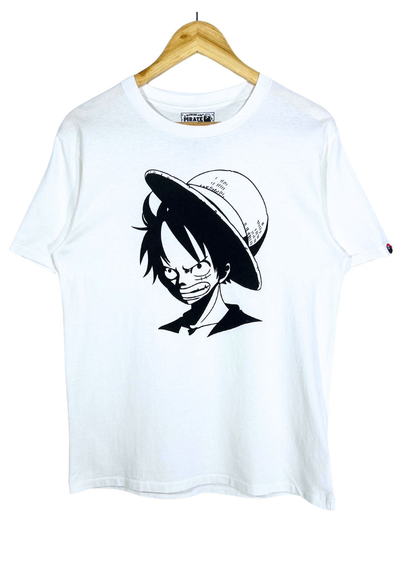 2012 One Piece x A BATHING APE 'Luffy' Pirate Store Limited T-shirt (M)