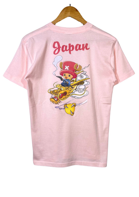 2010 One Piece x Mukashi Mukashi 'Chopper with Dragon' T-shirt (XS)