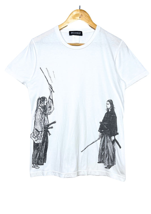 2009 Vagabond x BEAMS 'Musashi and Kojiro' T-shirt (XS)