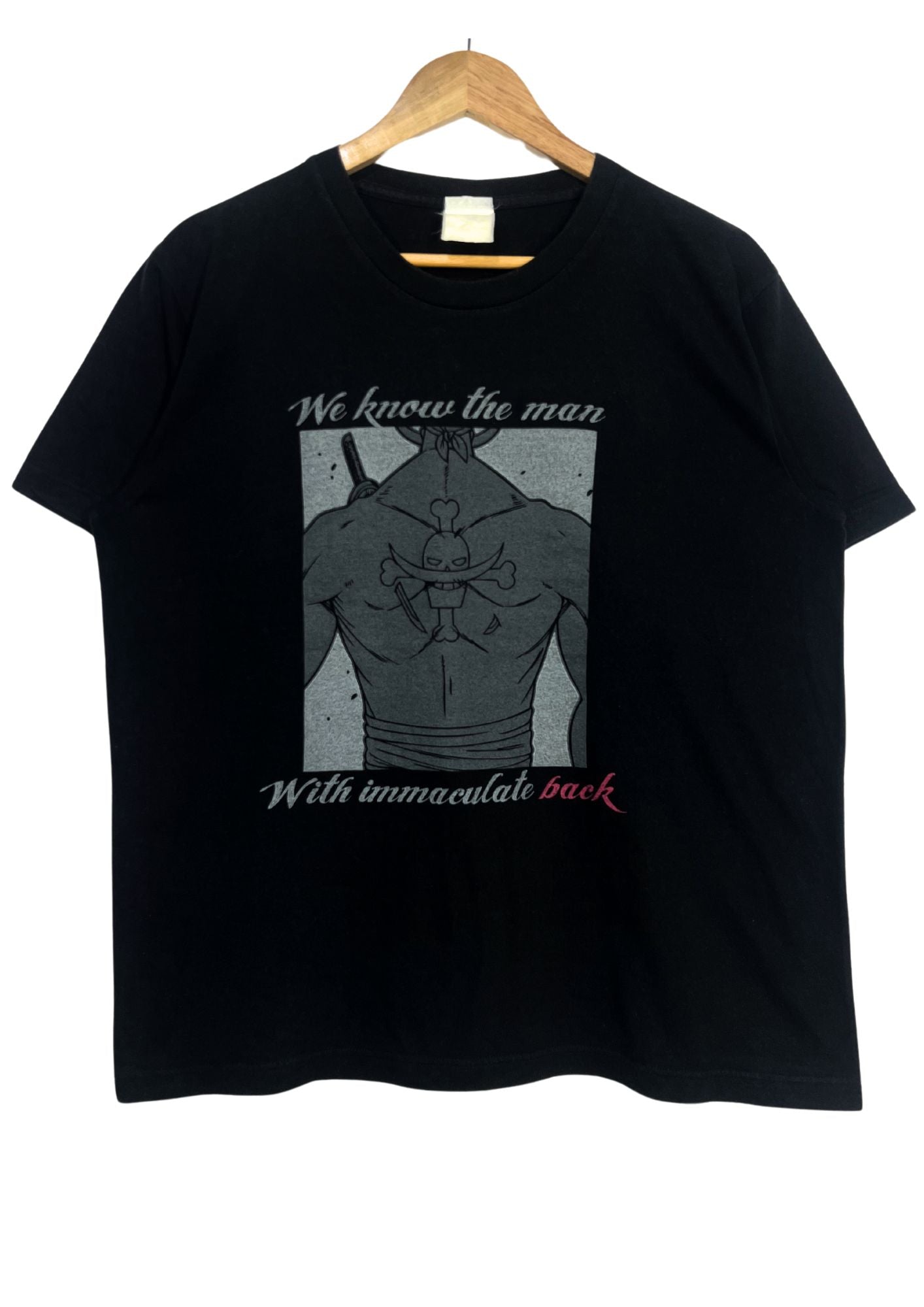 2010s One Piece x COSPA 'Whitebeard' T-shirt (M)