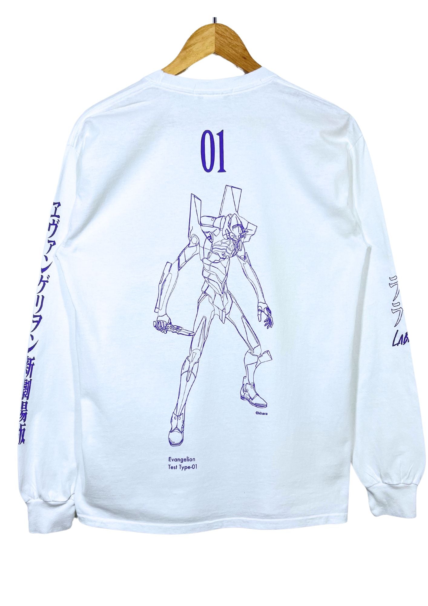 2020 Neon Genesis Evangelion x LABRAT 'EVA 01' L/S Shirts (M)